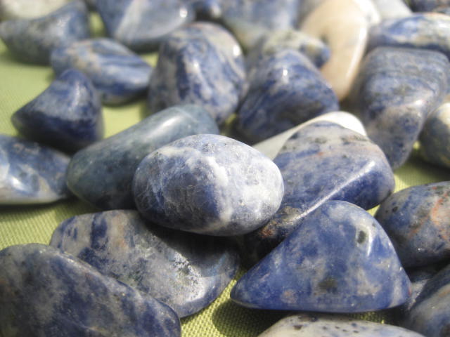 Sodalite Tumbled Stones for Logical Intuition 1663